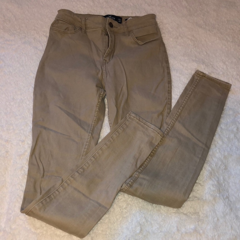 Khaki jeans